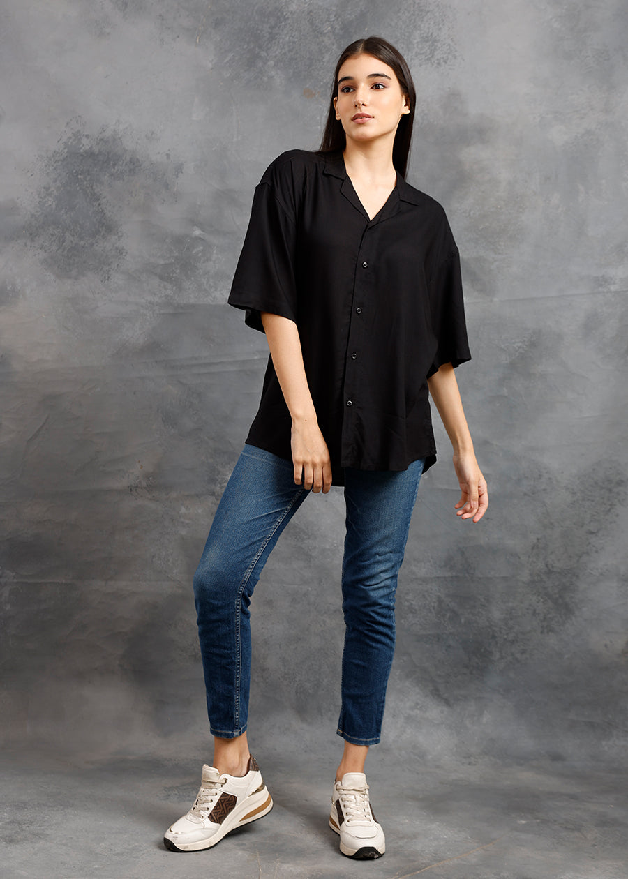 Slay Womens Fluidic Oversized Shirt