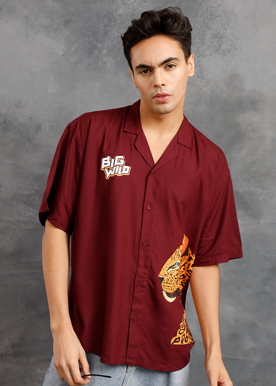 Big Wild Mens Fluidic Oversized Shirt