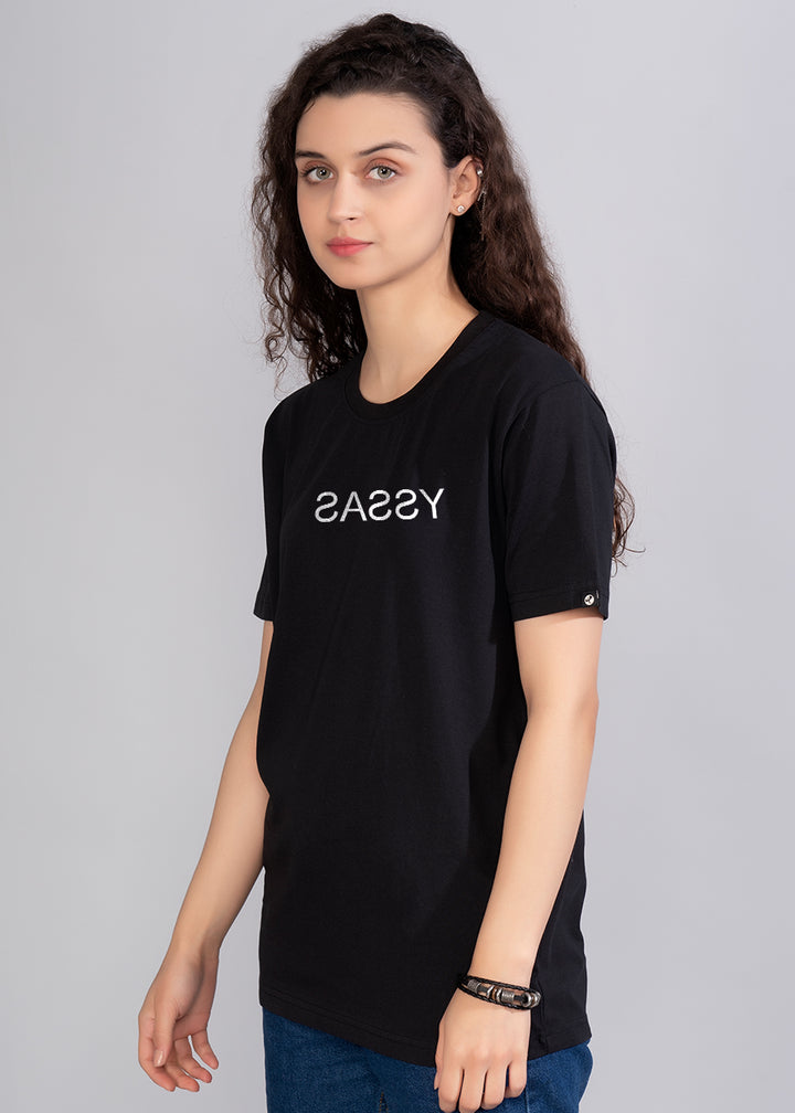 Sassy Girl Women Boyfriend T-Shirt
