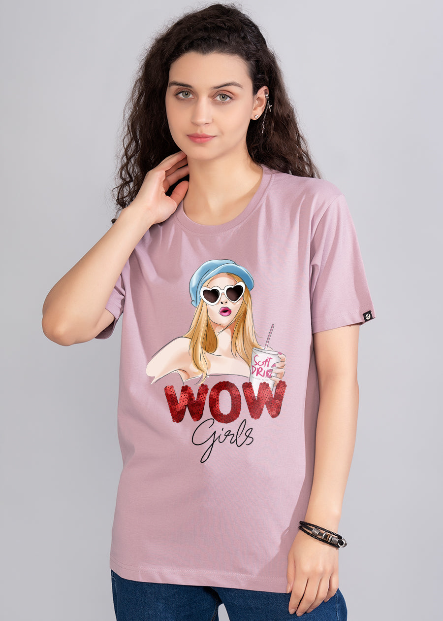 Wow Girls Women Boyfriend T-Shirt | Buy Now | PRONK – pronk.in