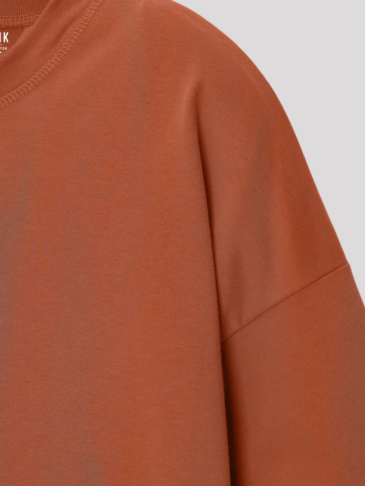 Pronk Solid Men Premium Oversized Terry T-shirt