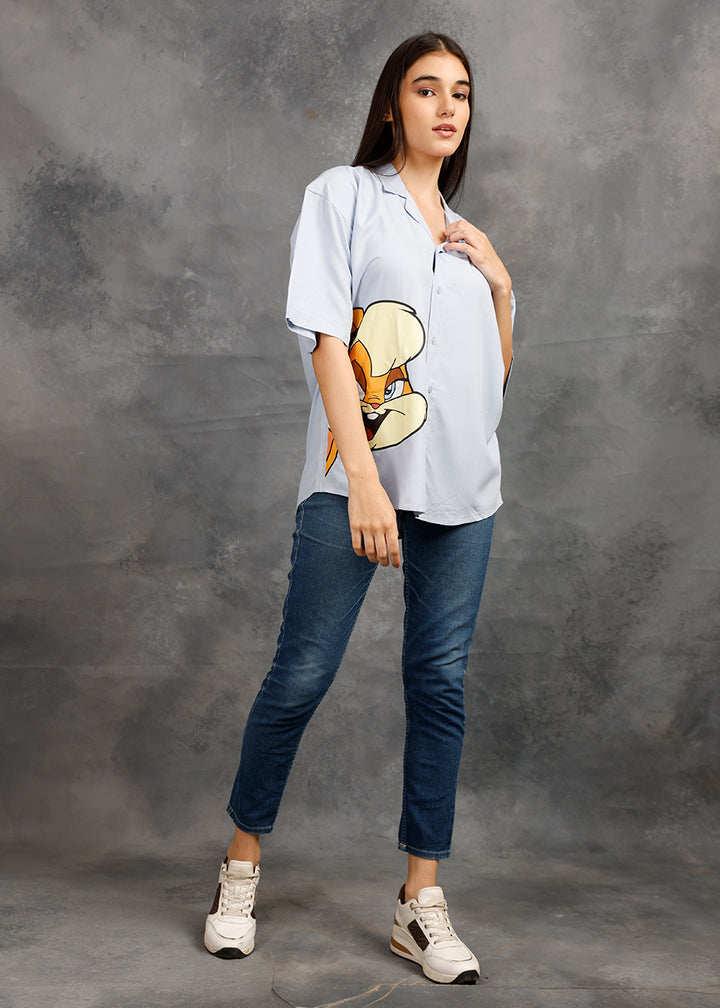 Lola Bunny Womens Fluidic Oversized Shirt