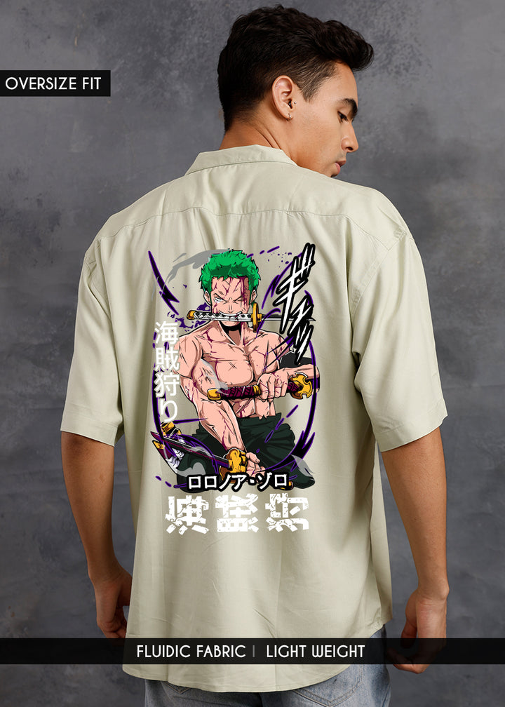 Hunter Zoro Mens Fluidic Oversized Shirt