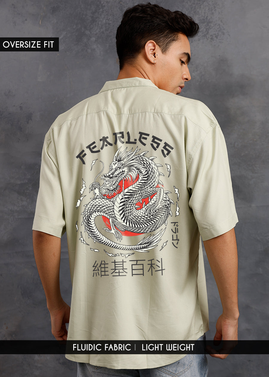Fearless Mens Fluidic Oversized Shirt