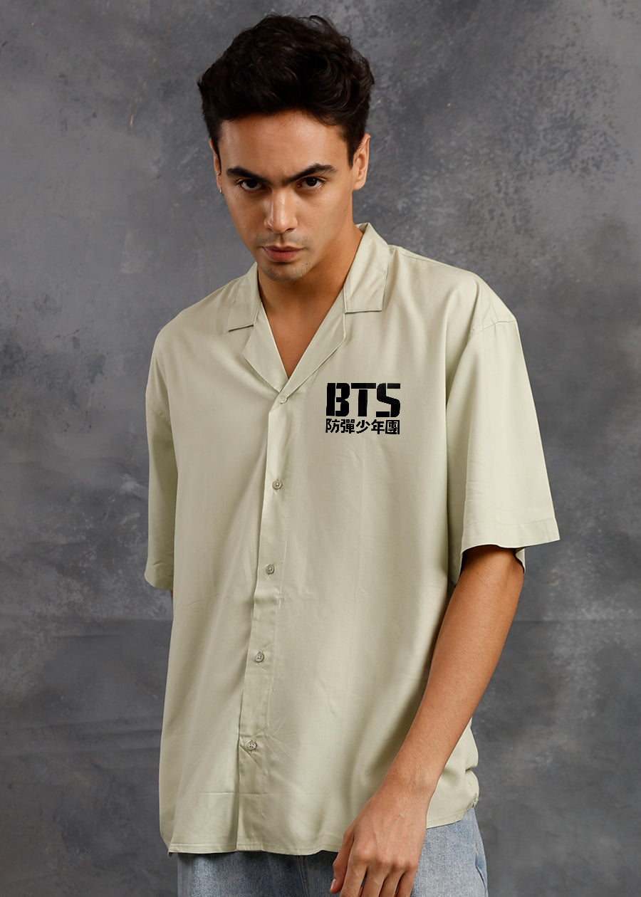 BTS Club Mens Fluidic Oversized Shirt