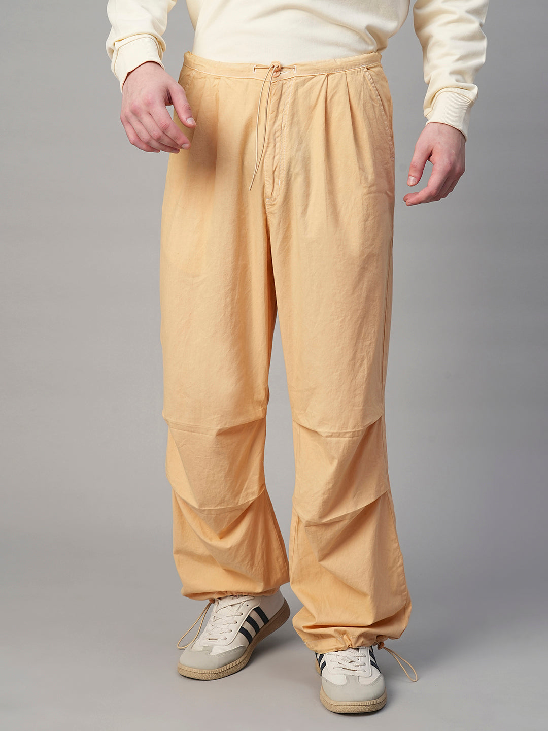 Parachute Pants For Men - Beige