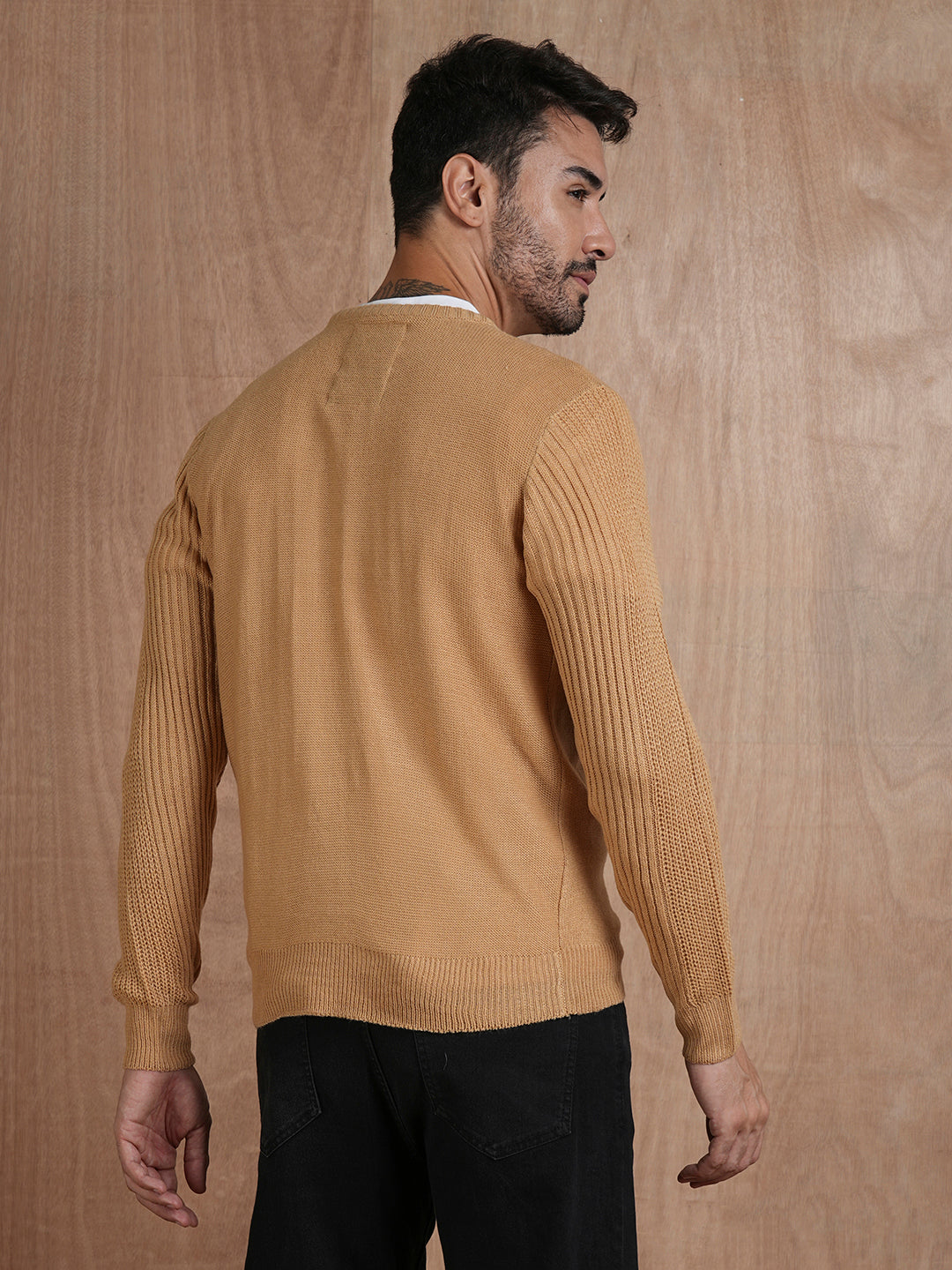 Sands of Style Classic Knitted Men Pullover