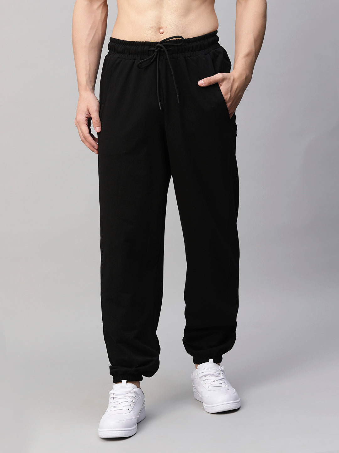 Black sweatpants for men online