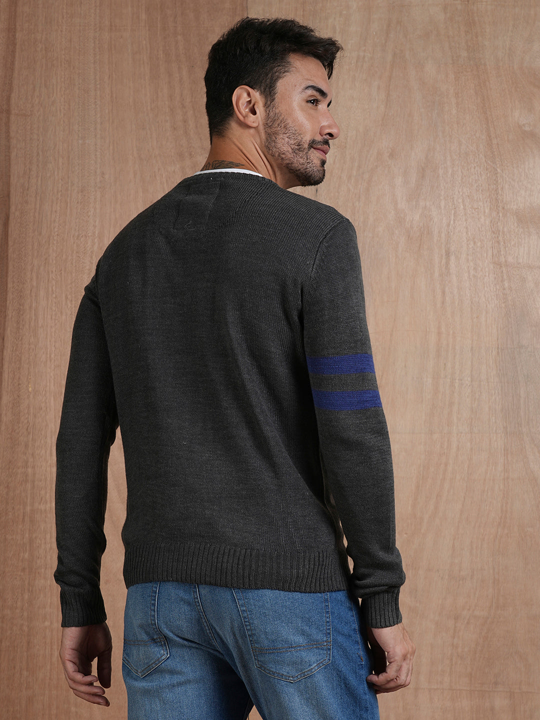 Timeless Comfort Knitted Men Pullover