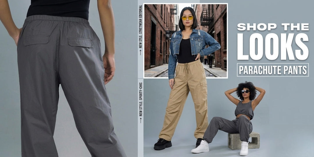 How Parachute Pants for Women Became a Fashion Favorite