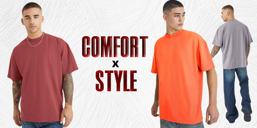 DISCOVERING COOL AND COMFORT: THE MAGIC OF OVERSIZED T-SHIRTS FOR MEN