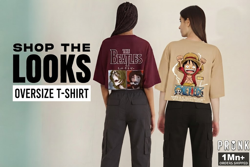 Womens Oversized T-Shirts