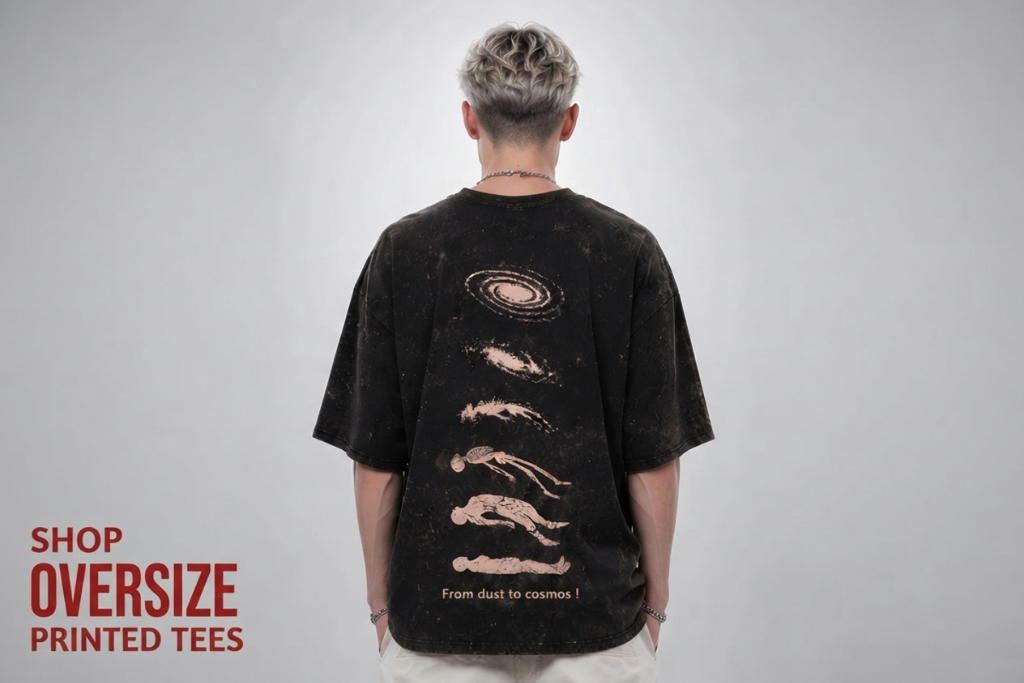 Why Fit and Print Matter When Choosing a Men’s Printed Oversized T-Shirt