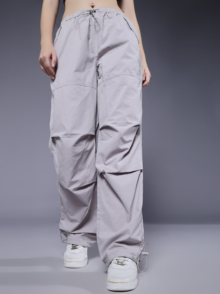 25-26 MRS PARACHUTE PANTS CHIVE XL 新品 Parachute Pants For Women - Ash Grey – pronk.in