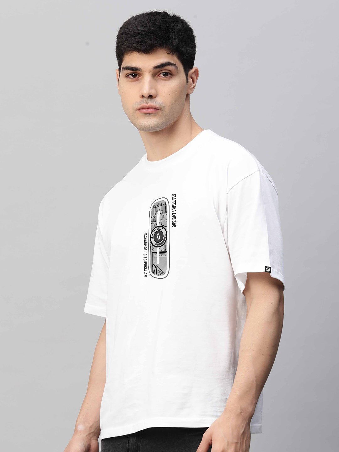 Street Vision Men Oversized Printed T-Shirt