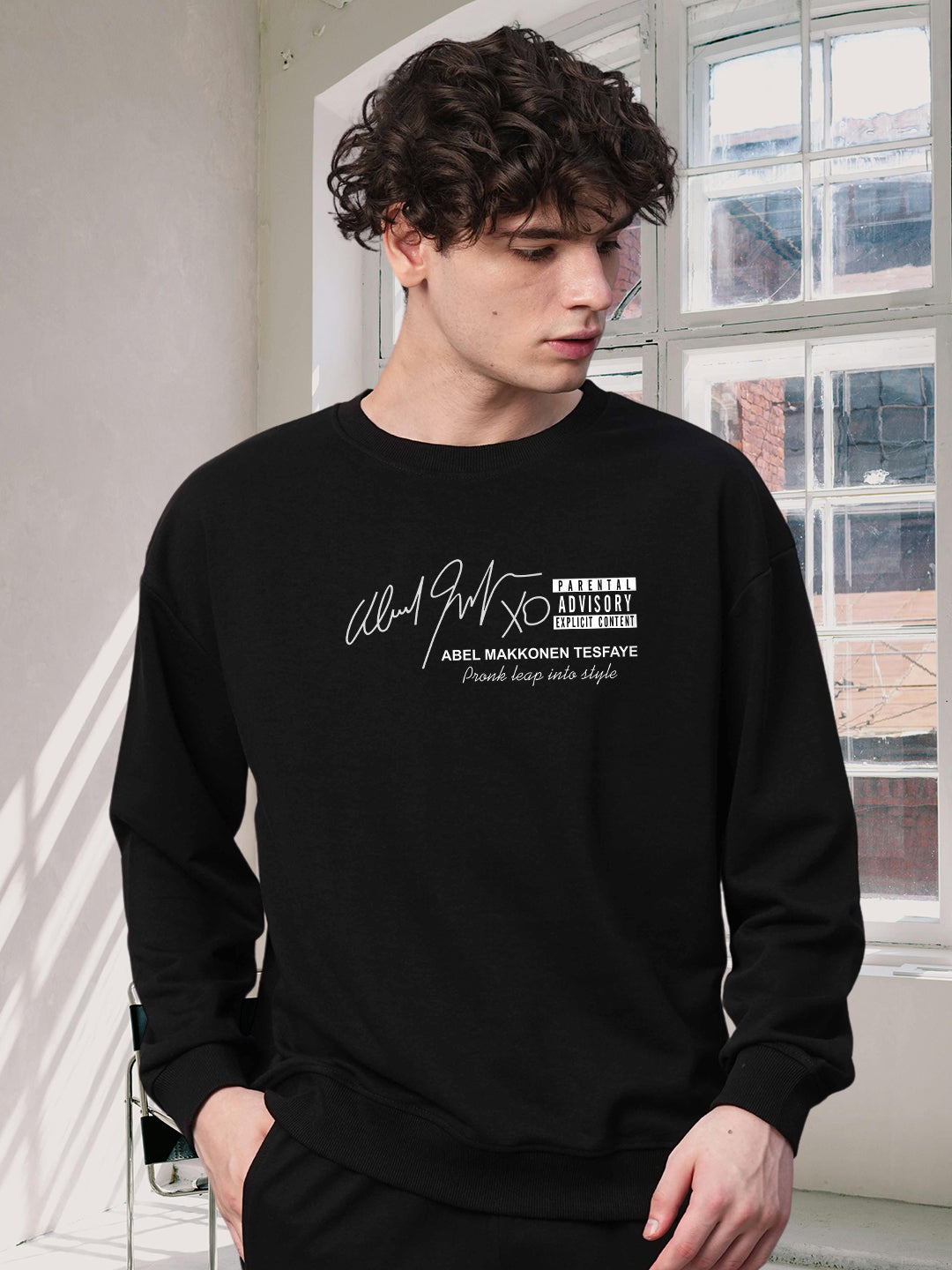 The Weekend Drop Shoulder Premium Terry Sweatshirt