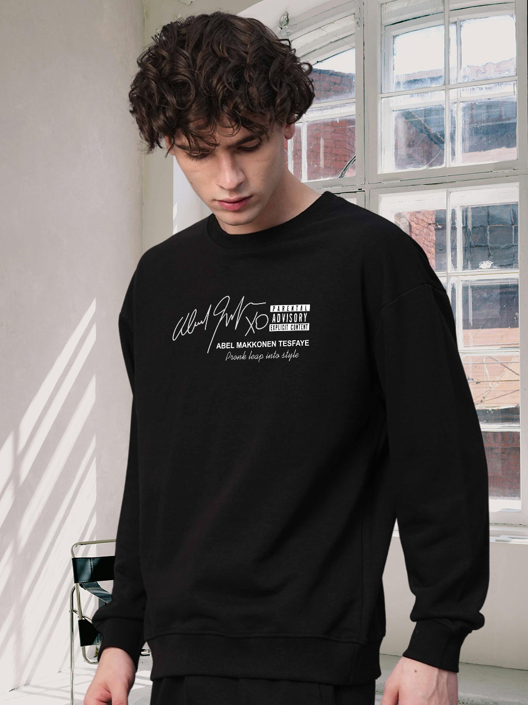 The Weekend Drop Shoulder Premium Terry Sweatshirt