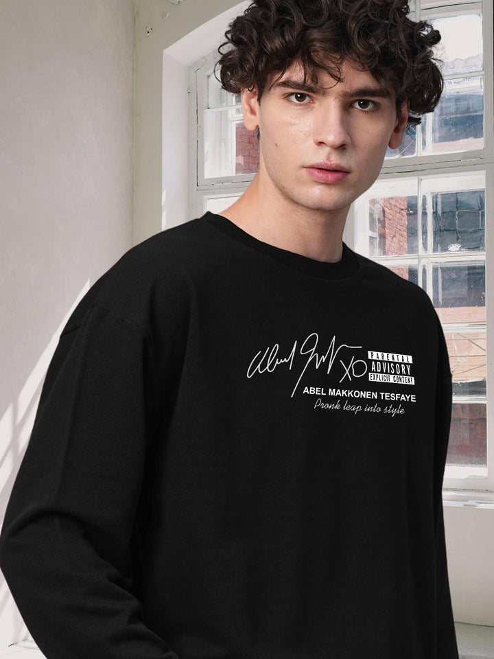 The Weekend Drop Shoulder Premium Terry Sweatshirt