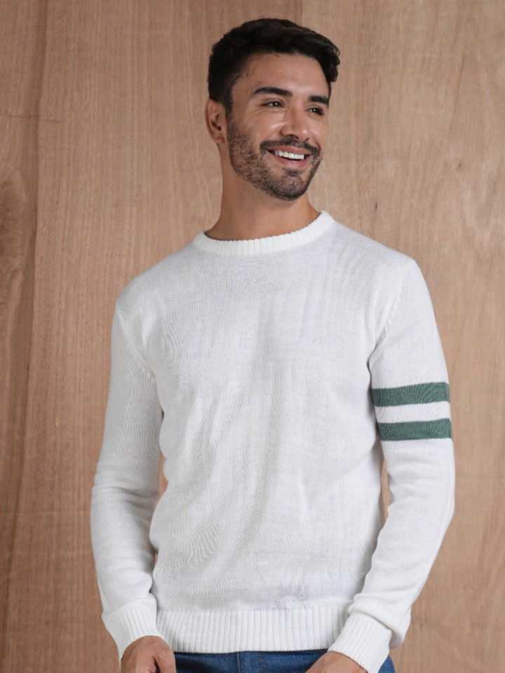 Classic Acrylic Knitted Pullover