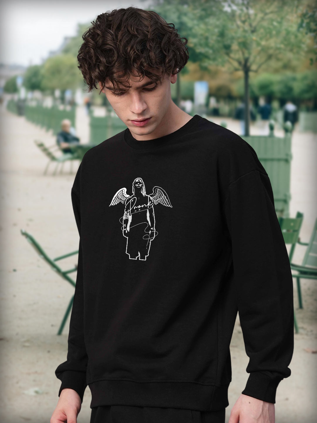 Thoughness Drop Shoulder Premium Terry Sweatshirt