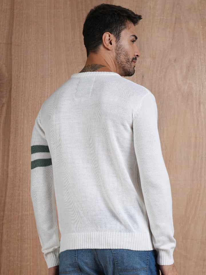 Classic Acrylic Knitted Pullover