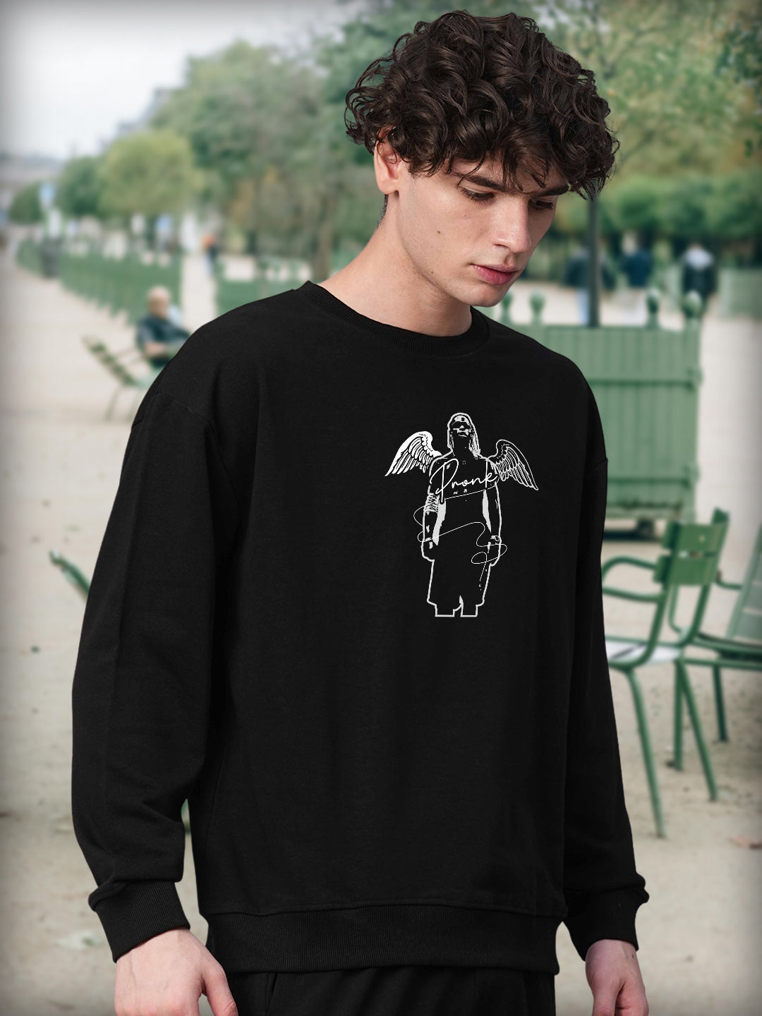 Thoughness Drop Shoulder Premium Terry Sweatshirt