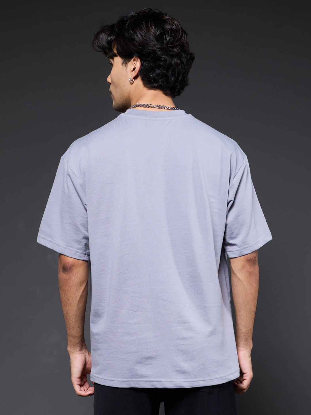 Cargo T-Shirt For Men - Ash Grey