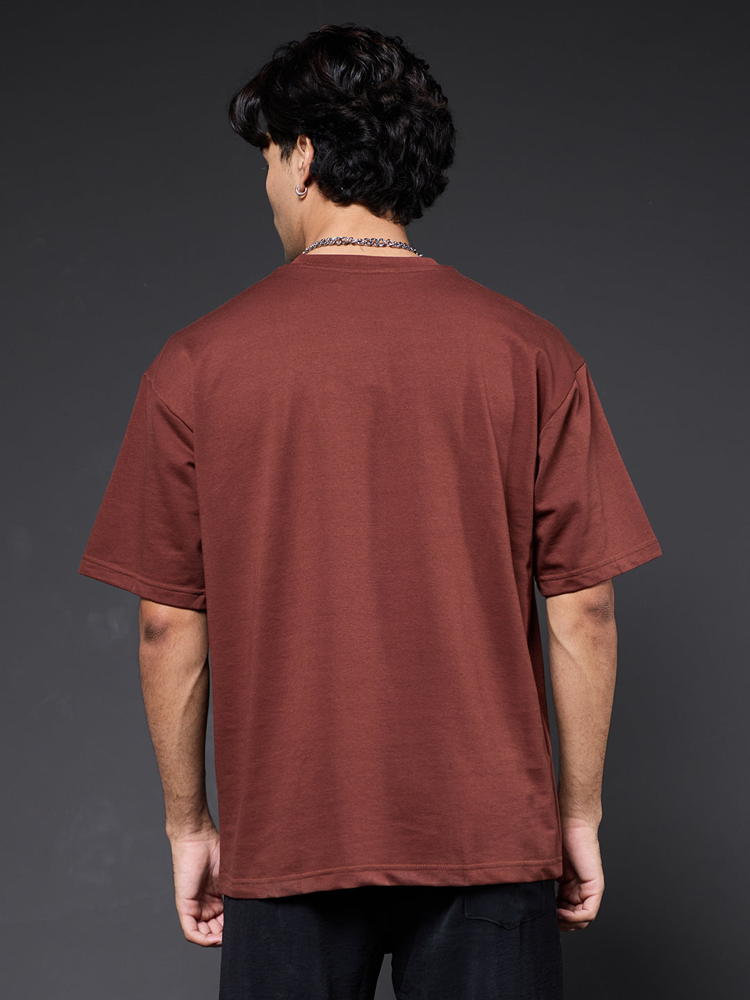 Cargo T-Shirt For Men -Cocoa