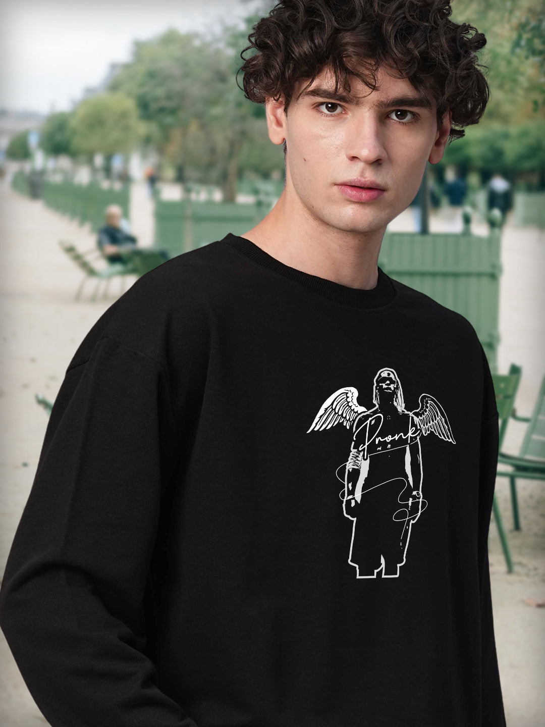 Thoughness Drop Shoulder Premium Terry Sweatshirt