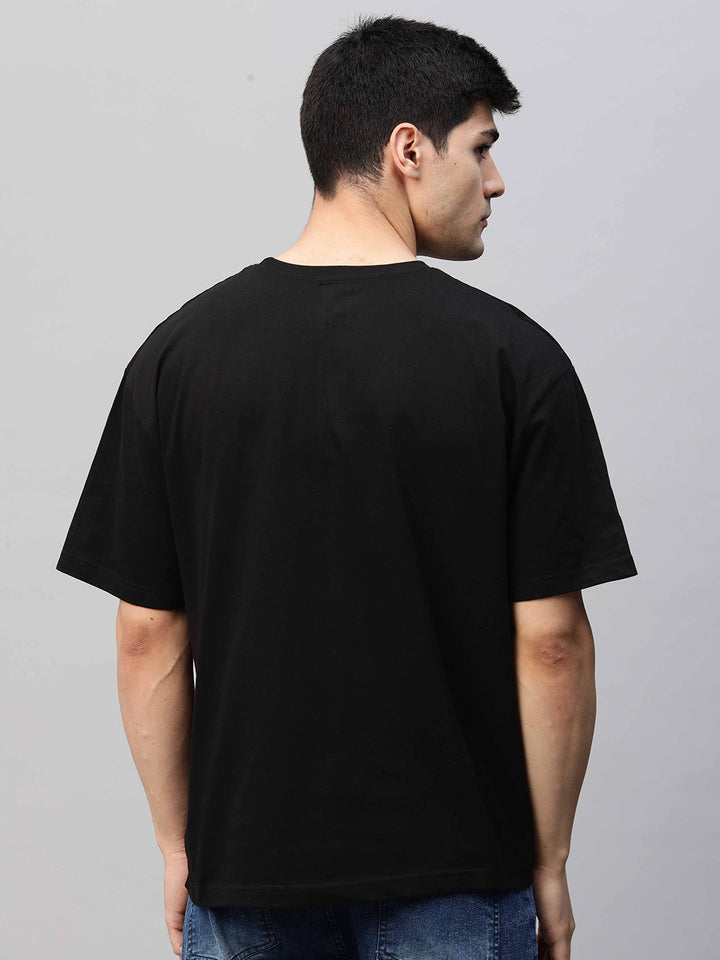 Only The Blind Men Oversized Printed T-Shirt