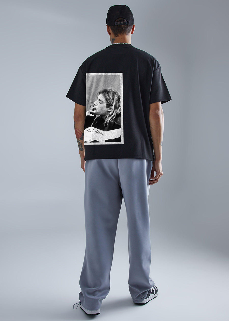 Grunge Is Not Dead Men Oversized Printed T-Shirt