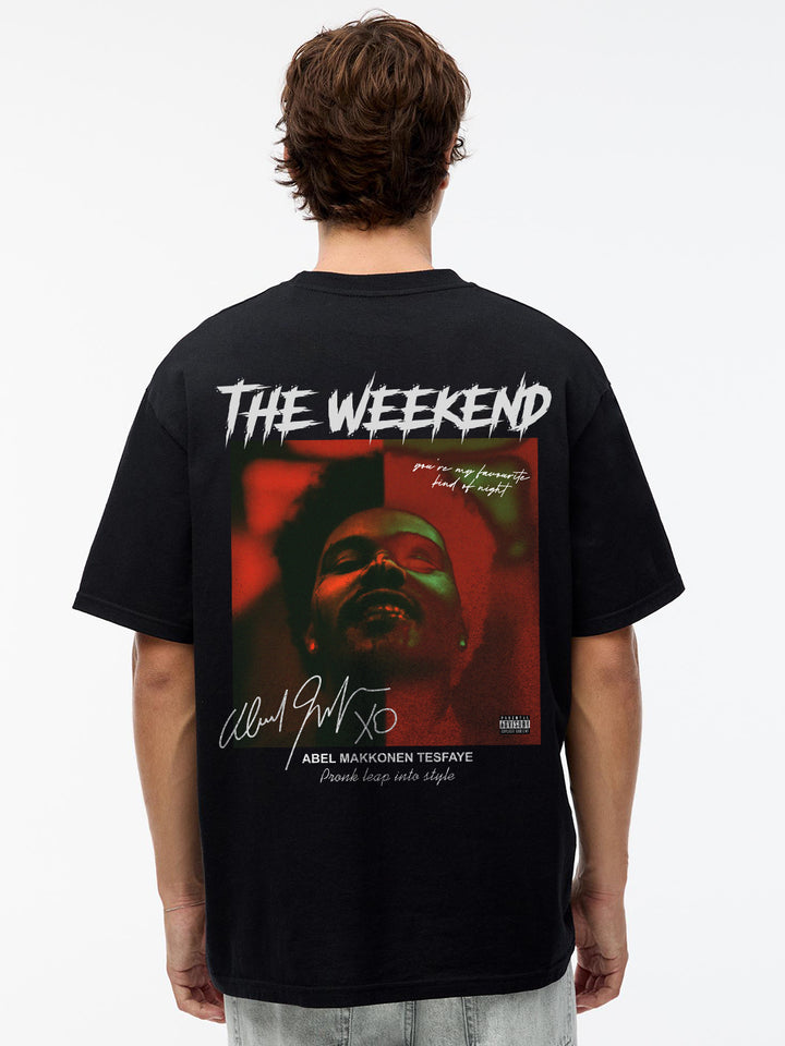 The Weekend Men Oversized Printed T-Shirt