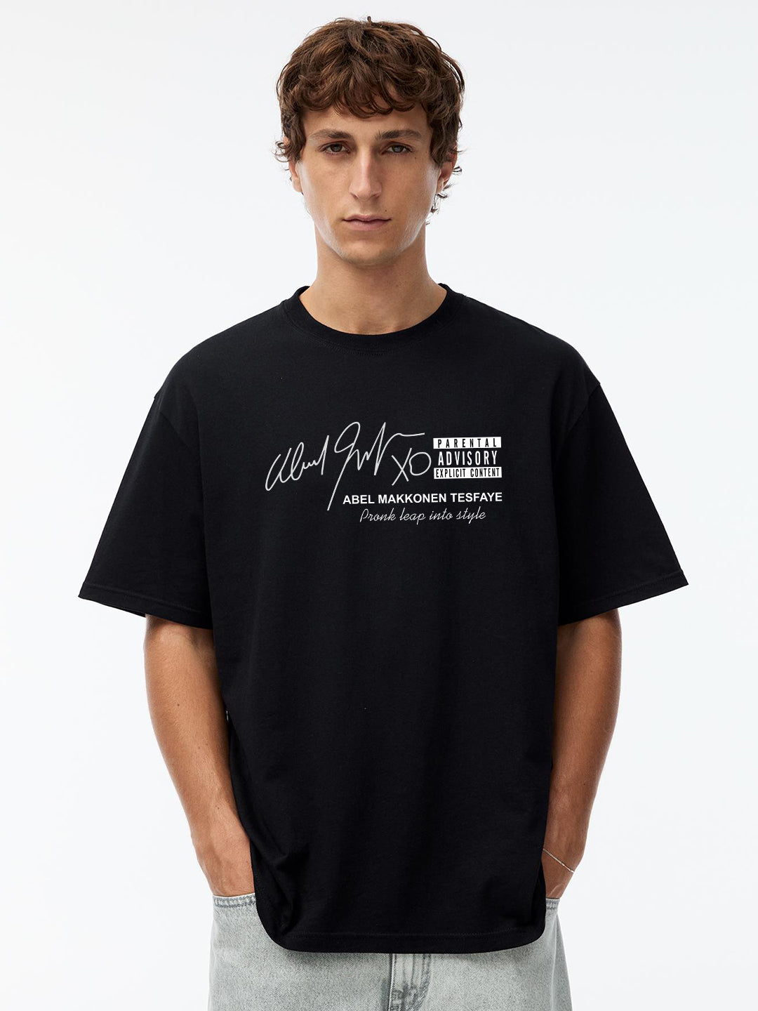 The Weekend Men Oversized Printed T-Shirt