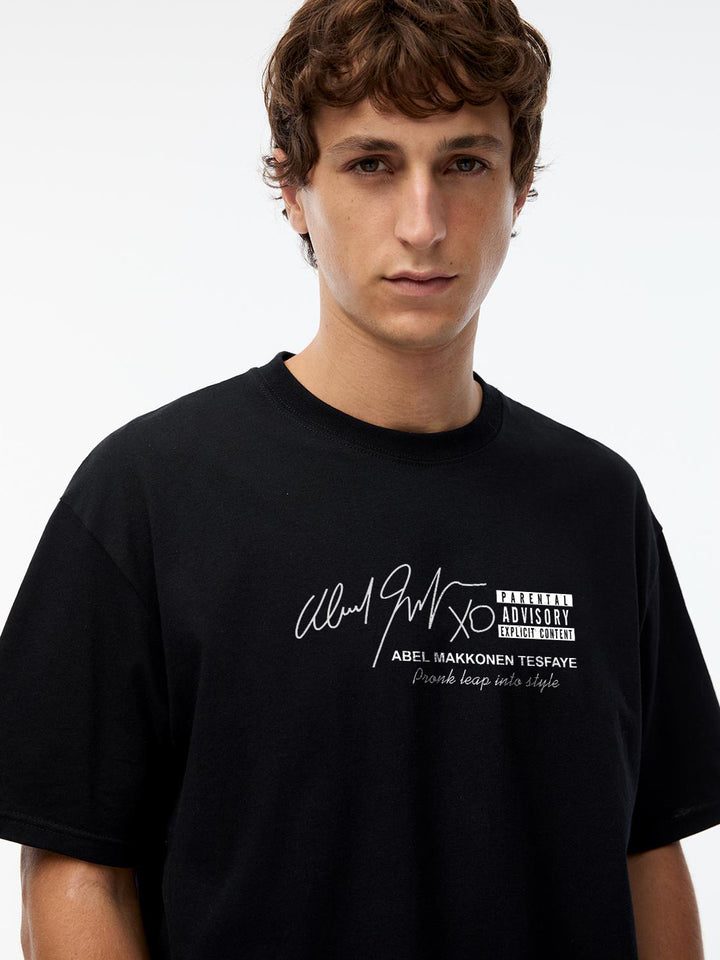 The Weekend Men Oversized Printed T-Shirt