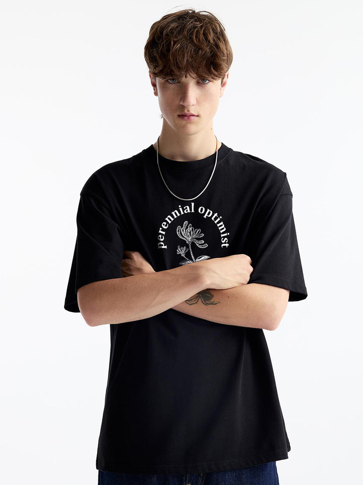 True Nature Men Oversized Printed T-Shirt