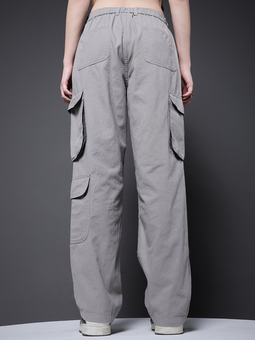 Women Utility Cargo - Ash Grey