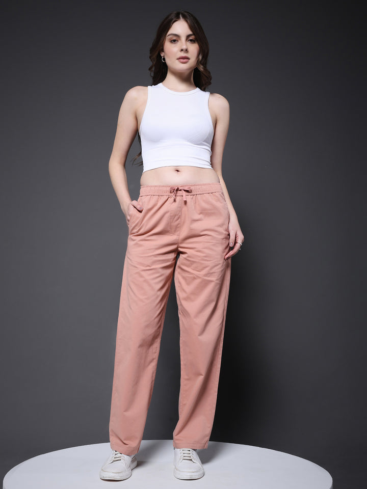 Lounge Pant for Women - Salmon Pink