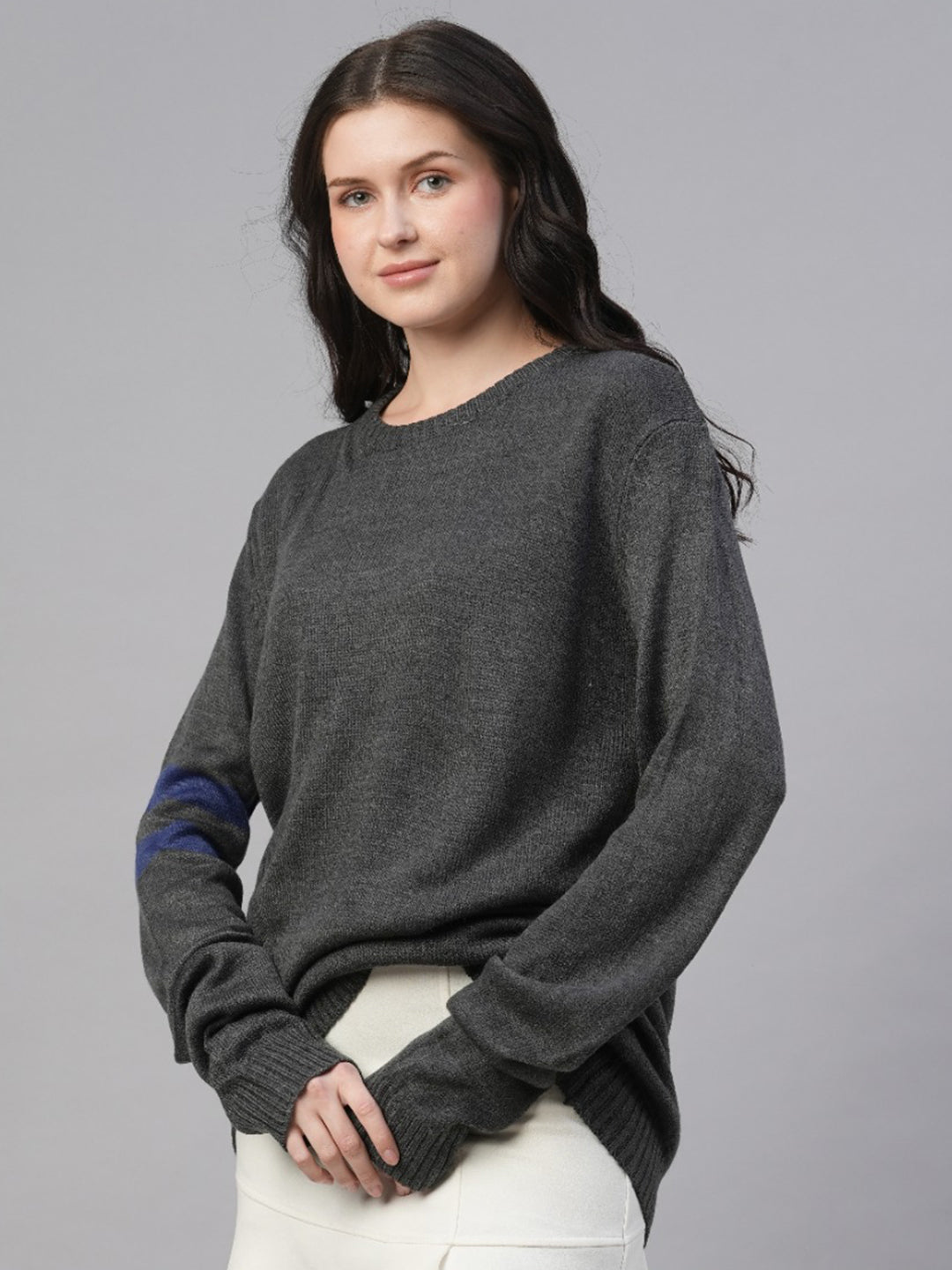 Timeless Comfort Knitted Women Pullover