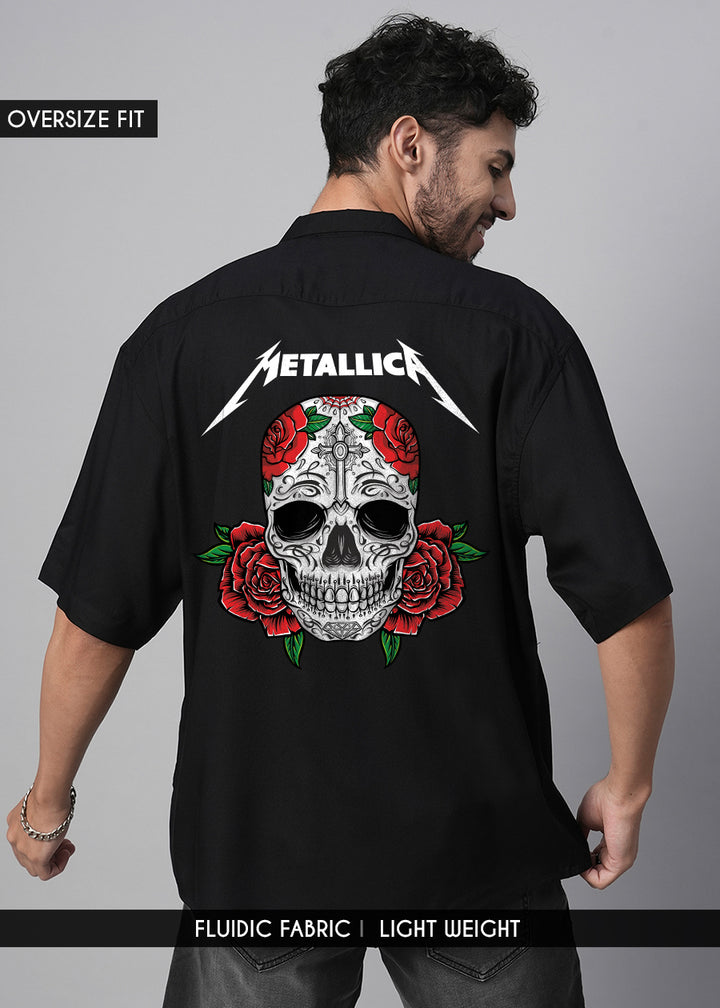 Metallica Mens Fluidic Oversized Shirt