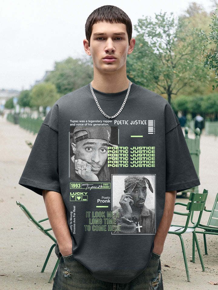 Poetic Justice Men Oversized T-Shirt