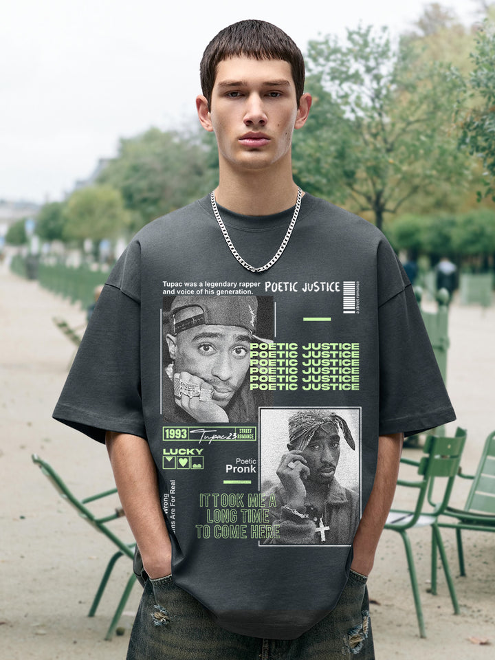 Poetic Justice Men Oversized T-Shirt