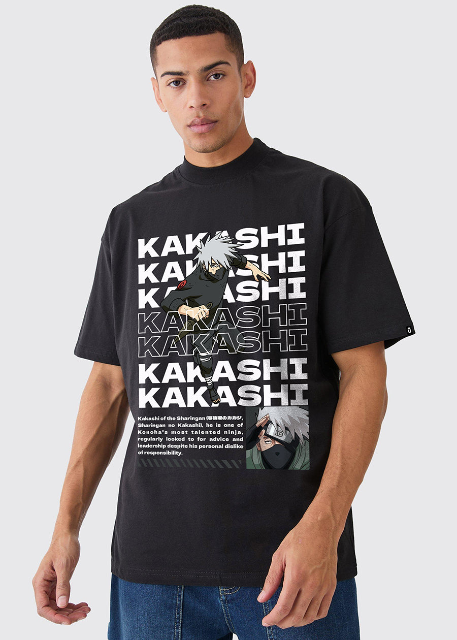 Kakashi Men Oversized T-Shirt | Shop Now | Pronk – pronk.in