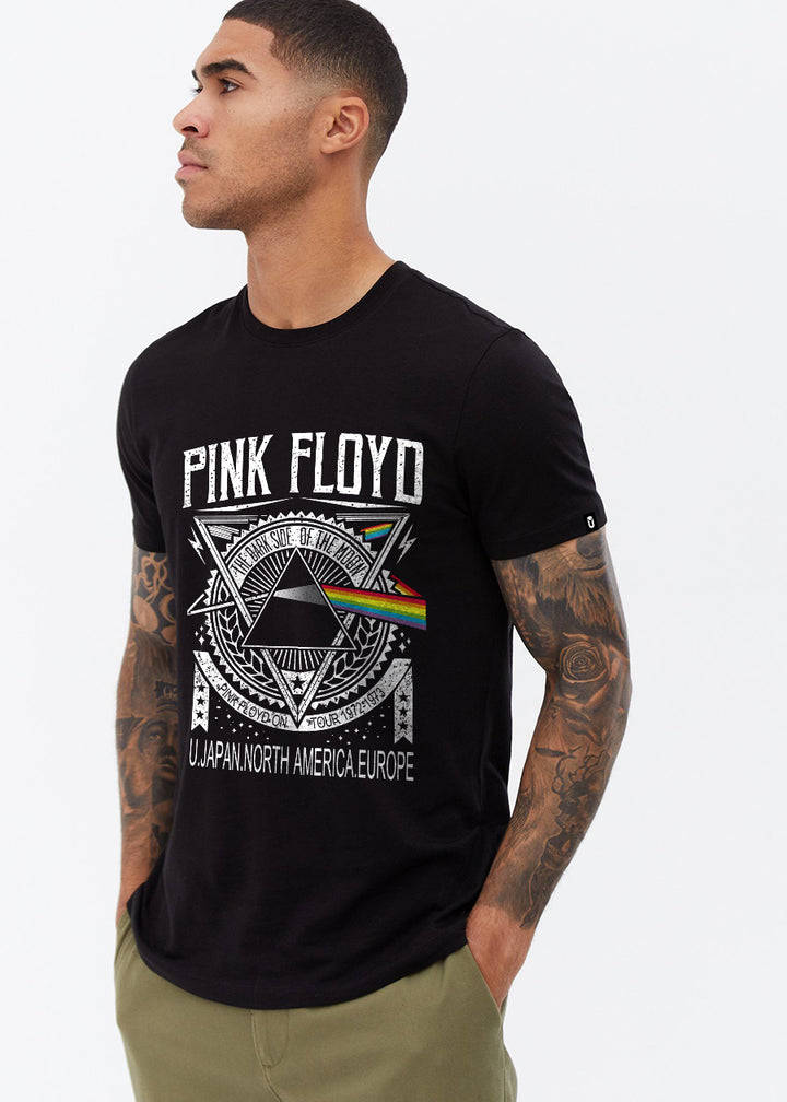 Pink Floyd Men Half Sleeve T-Shirt