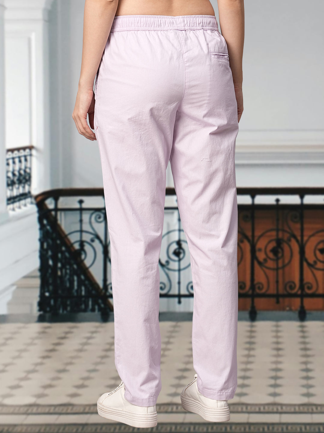 Cotton Pant for Women - Violet