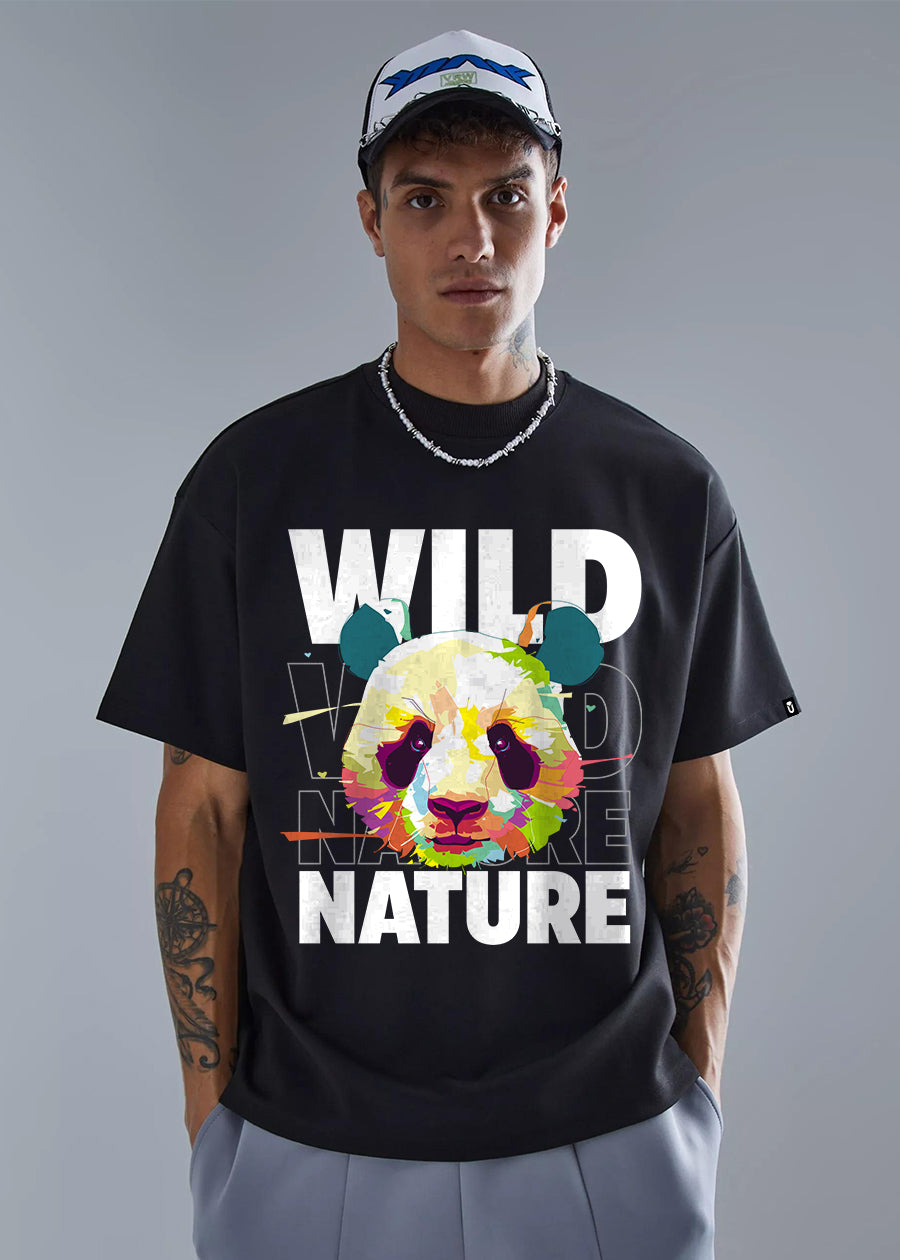 Wild Nature Men Oversized T-Shirt