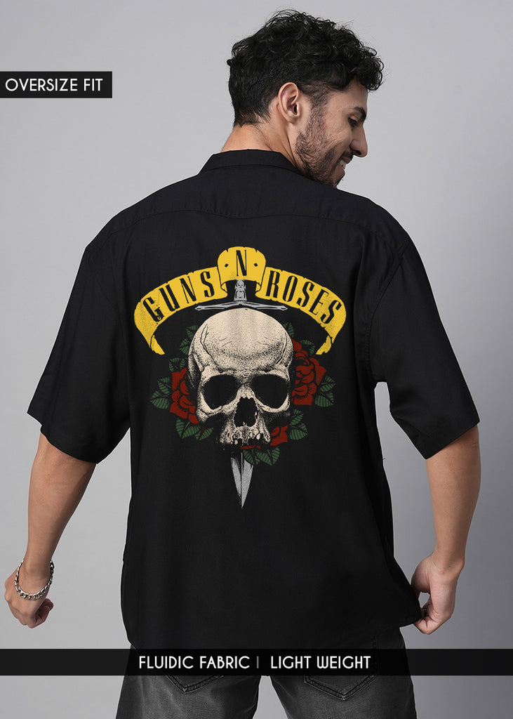 Guns N' Roses Tシャツ　Mサイズ Guns N Roses Men Oversized Printed T-Shirt | Shop Now | PRONK