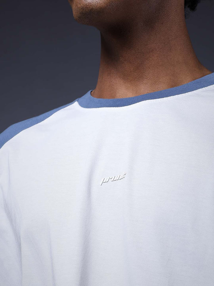 Men Oversized Colorblock T-Shirt