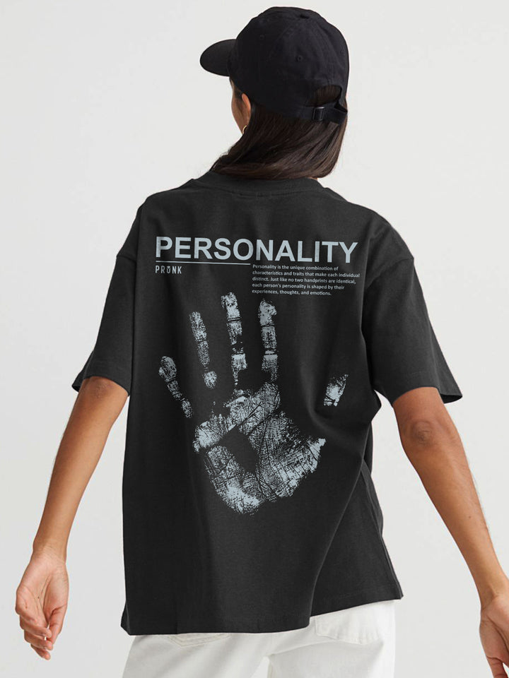 Personality Women Oversized Printed T-Shirt