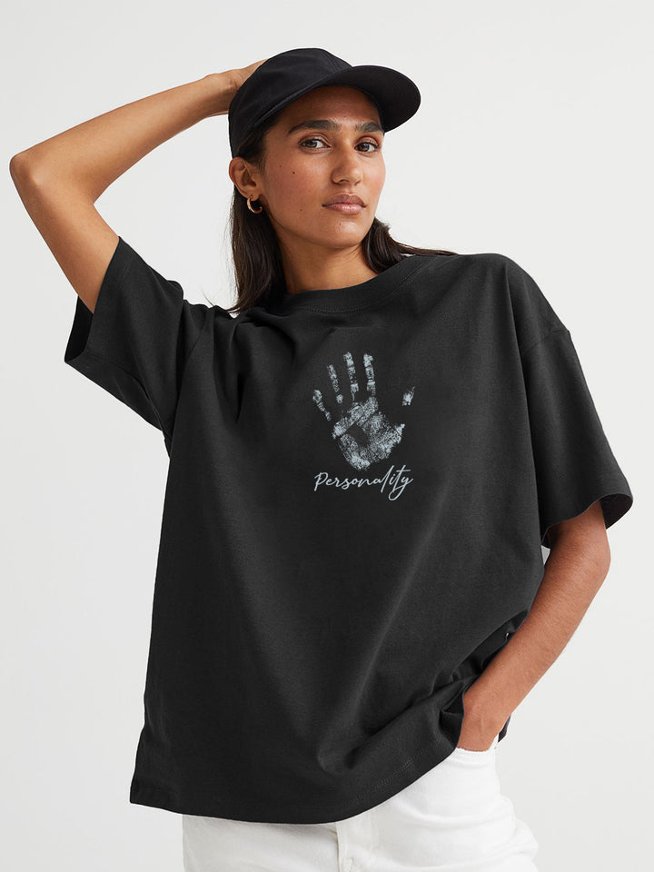 Personality Women Oversized Printed T-Shirt