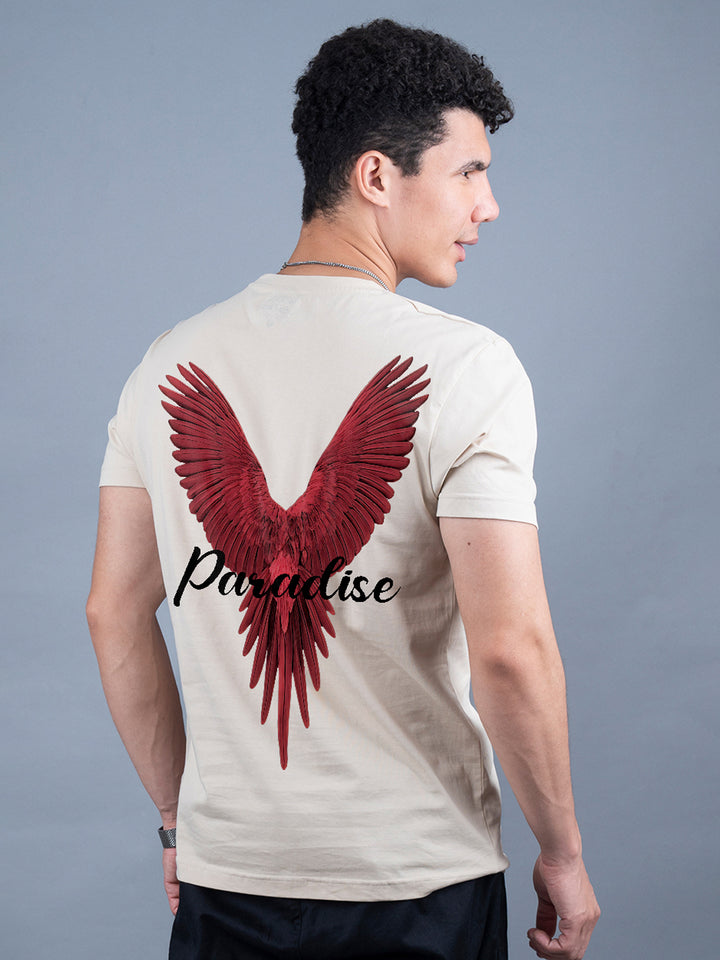 Paradise Men Half Sleeve Printed T-Shirt